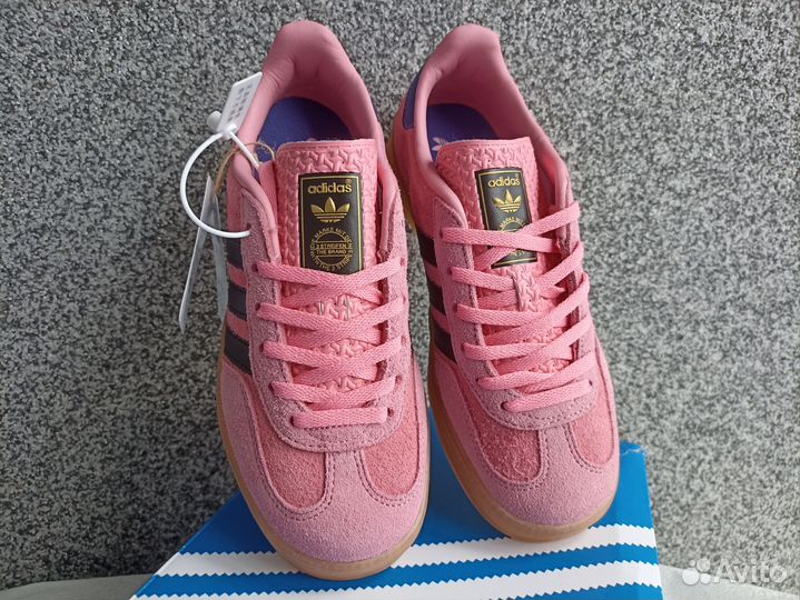 Adidas gazelle indoor pink р-р 38, 39,40