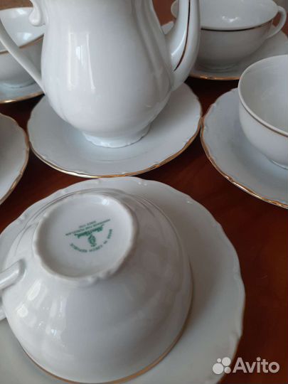 Чайные сервизы Чехии, Японии, лфз СССР