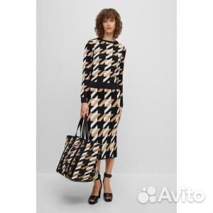 Джемпер Hugo Boss Knitted Jacquard-pattern With Lo