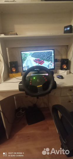 Игровой руль logitech momo racing