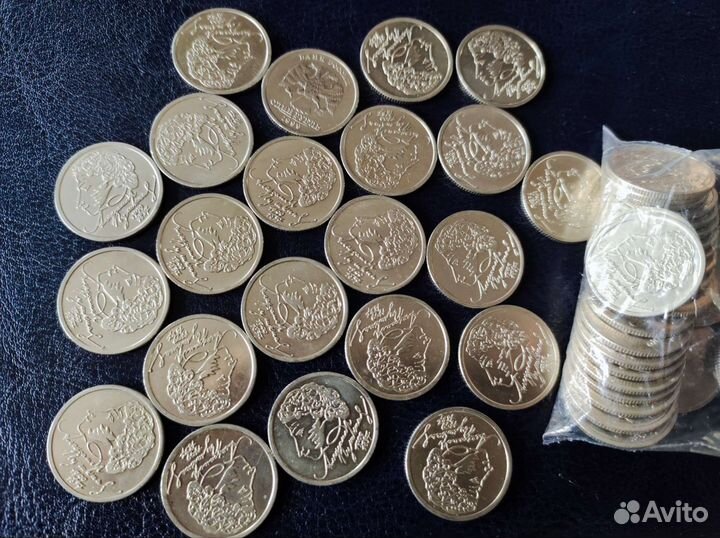 1 рубль 1999 г Пушкин