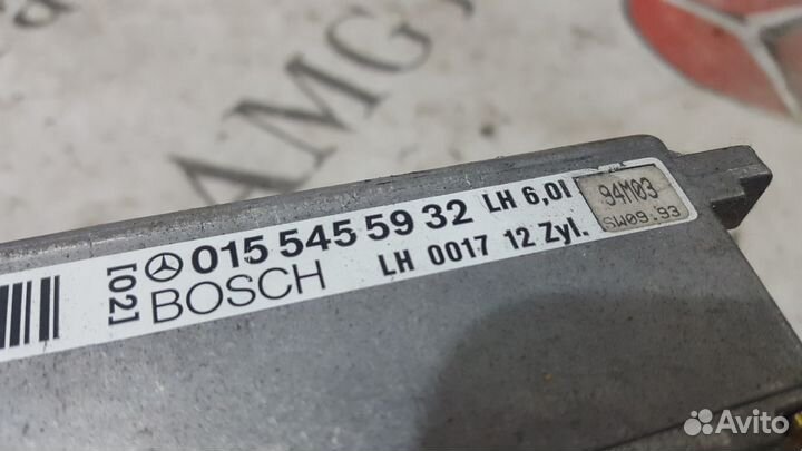 Блок управление двигателем на Mercedes W140 R129