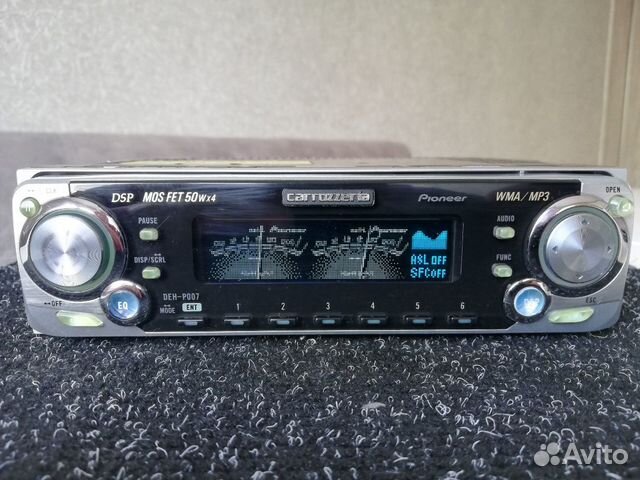 Pioneer Carrozzeria DEH-P007(DSP,AUX,CD,MP3,WMA,SU купить в