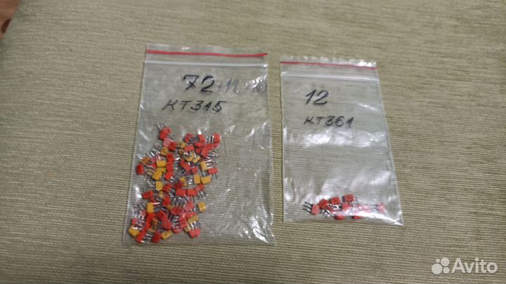 Транзисторы СССР - кт315, 361