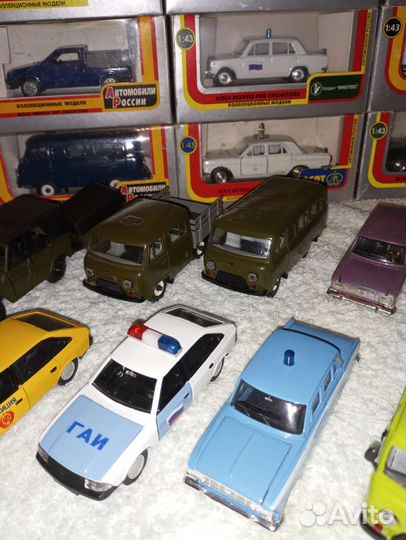 Модели автомобилей ссср/рф. Часть I. агат 1:43