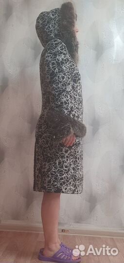 Пальто женское зимнее 44-46р