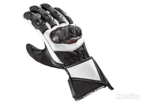 Перчатки ProBiker PRX-12 white black