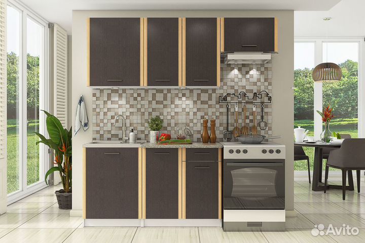 Кухонный гарнитур Бланка стл.094.00