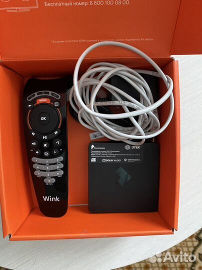 Тв приставка ростелеком wink