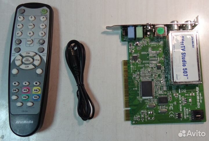 Тв тюнер Aver TV Studio 507 PCI бу + пульт