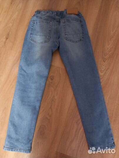 Джинсы на мальчика 140-146
