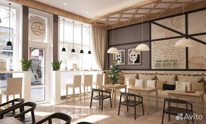 2 кафе + собственное пищевое производство