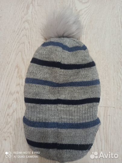 Шапка шлем зимняя