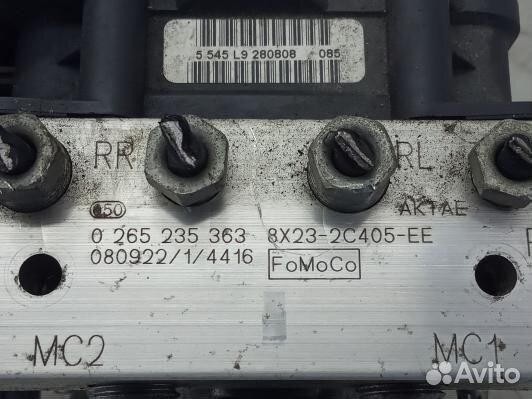 Блок ABS jaguar XF (X250) (76U05KW01)