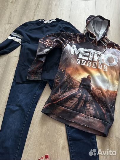 Вещи пакетом на мальчика 140/152