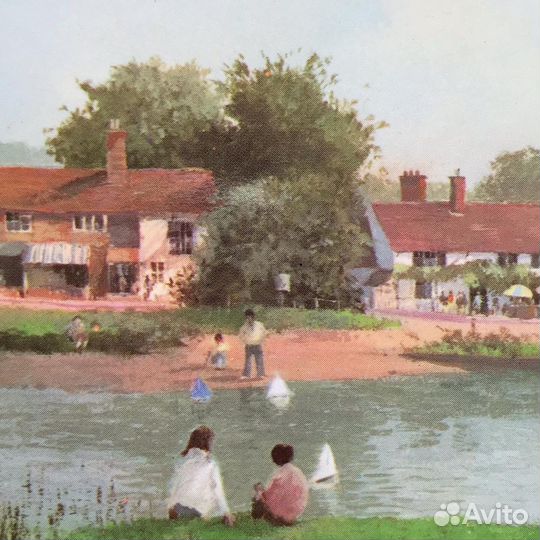 Подставки под бокалы Великобритания (винтаж)