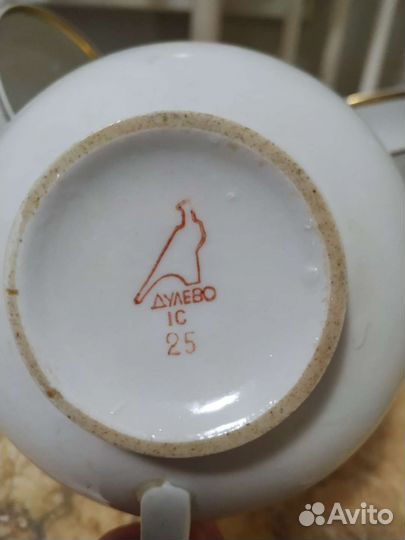 Сервиз чайный дулево