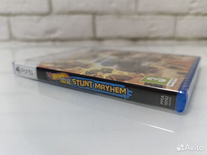 Hot Wheels Monster Trucks: Stunt Mayhem PS5 Новый