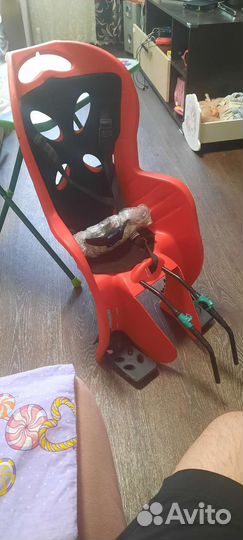 Детское велокресло бу
