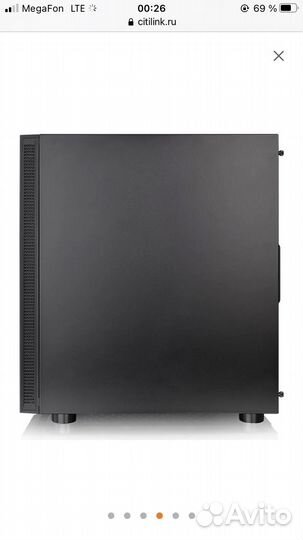 Thermaltake h200 tg Б.У