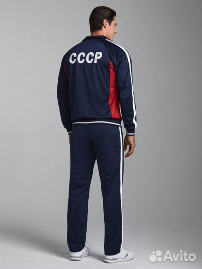 Спортивные костюмы СССР с гербом синий (44-64)