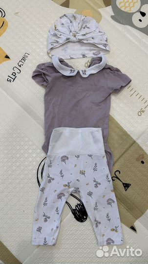 Вещи на девочку пакетом 62-68