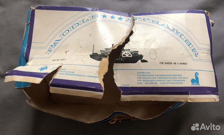 Игрушка Paddle Steamer GDR