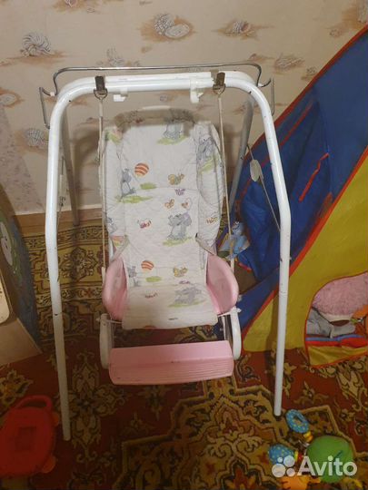 Детский стульчик качели