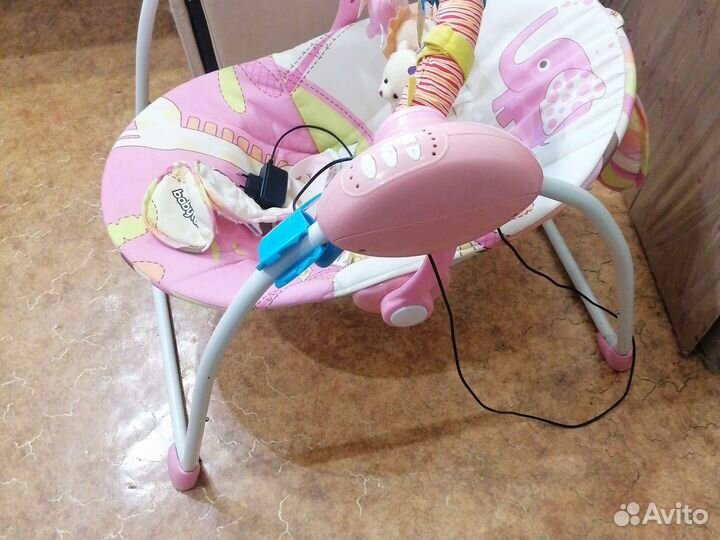 Детские электронные качели