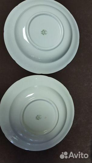 Тарелки зик конаково СССР 1958г