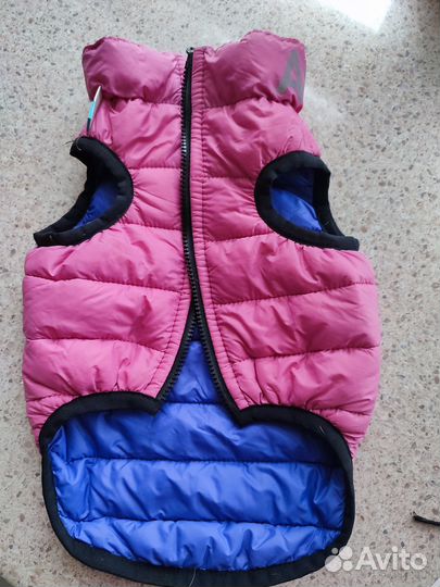 Куртка двухсторонняя для собак и щенков