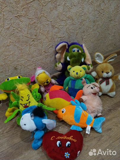 Мягкие игрушки пакетом