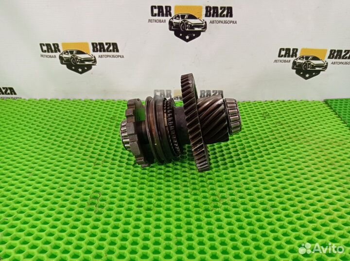 Вторичный вал c шестернями