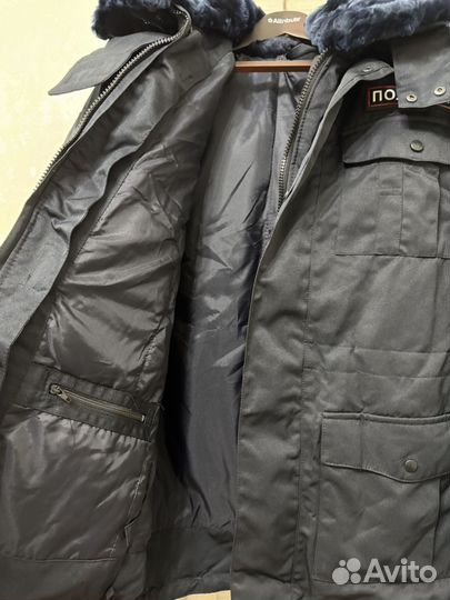 Бушлат зимний мвд