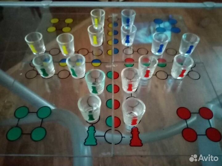 Настольная игра пьяное Лудо