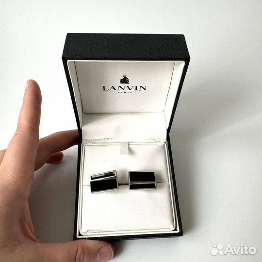 Новые мужские запонки Lanvin и Avanzo Daziaro