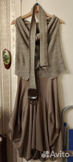 Шерстяное платье 44-48р