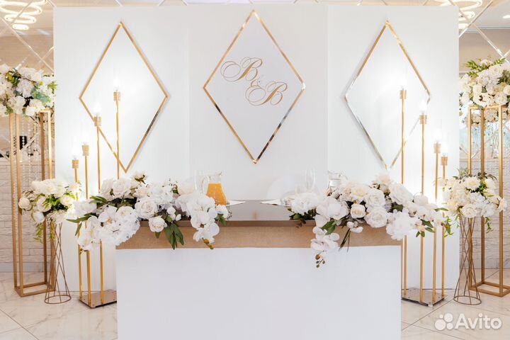 Оформление украшение декор свадьбы