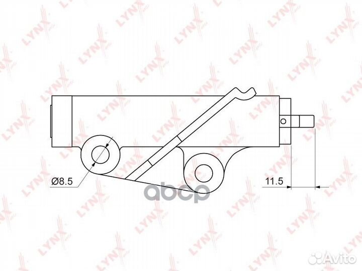 Натяжитель ремня грм PT-1028 lynxauto