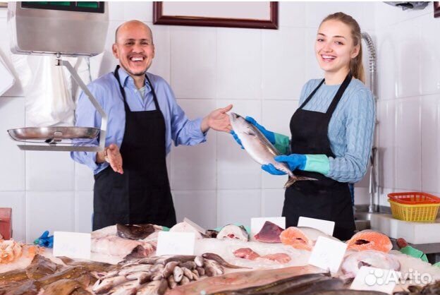 Продавец продуктов питания