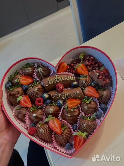 Клубника в бельгийском шоколаде Callebaaut