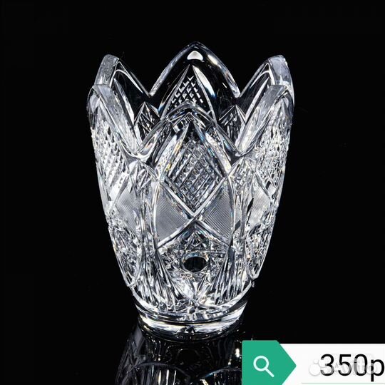 Вазы д/цветов. Хрусталь/керамика/кобальт/оникс