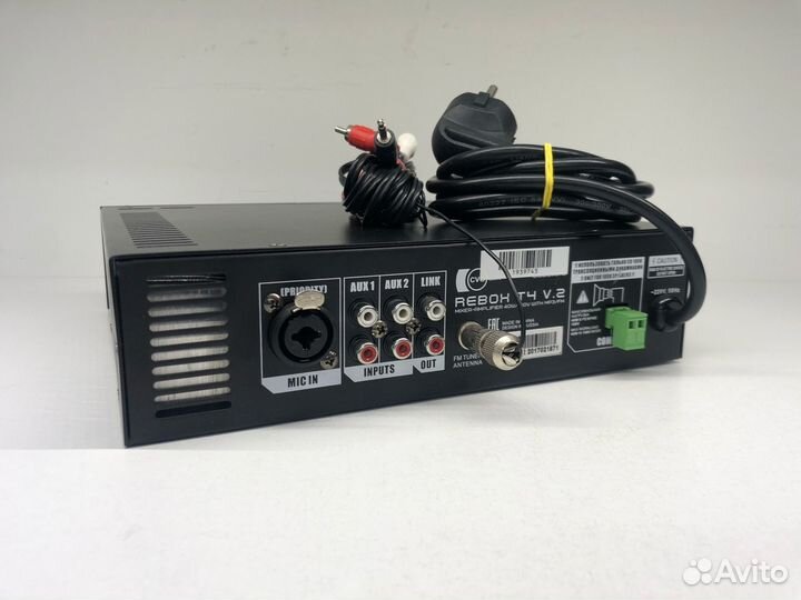 Трансляционный усилитель CVGaudio Rebox-T4 V.2