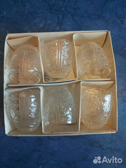 Рюмки хрустальные СССР