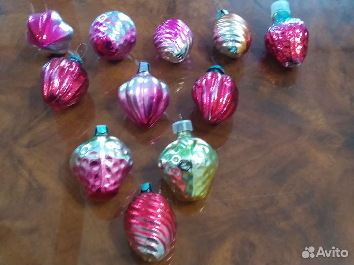 Ёлочные игрушки СССР Ягодки