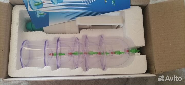 Вакуумные банки с нососом Новые