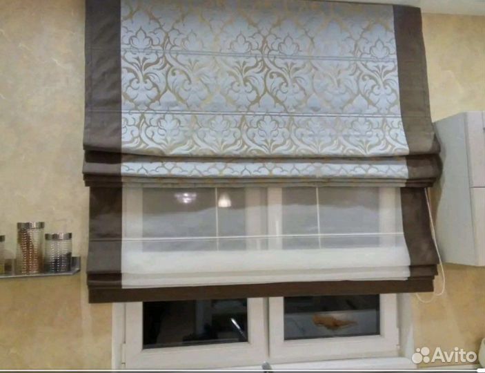 Пошив римских штор
