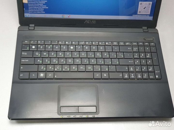 Ноутбук asus X54H i3 4gb HD 6400 1gb HDD 320gb