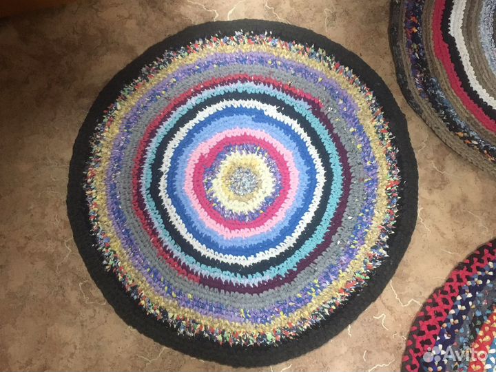 Вязанные коврики