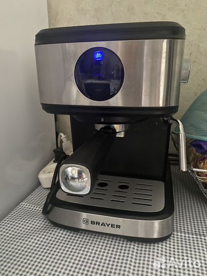Кофеварка рожковая brayer